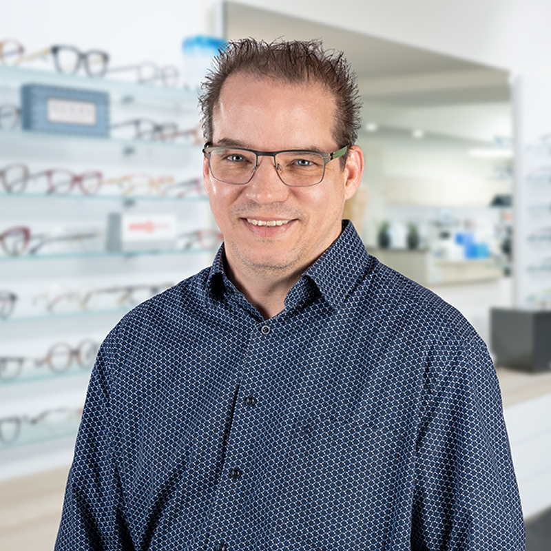 Geschäftsführer der Optik Inglsperger in Jülich – Andreas Inglsperger